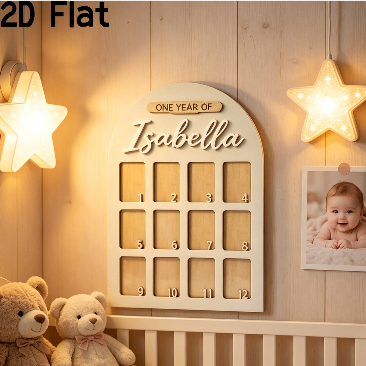 Interior Design Names - 1Pc Custom Photo Record Board Wooden