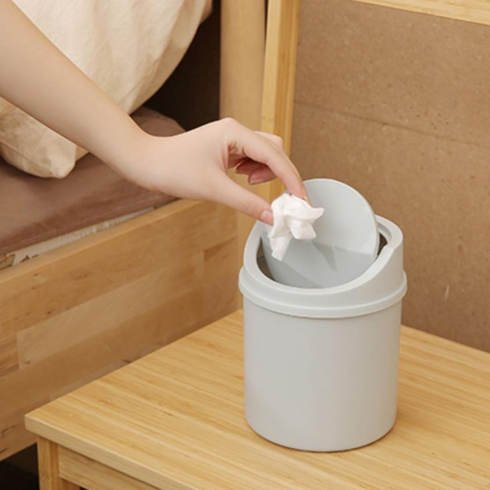 Mini Desktop Bin Small Trash C - Interior Design Your Home ulasan dan harga