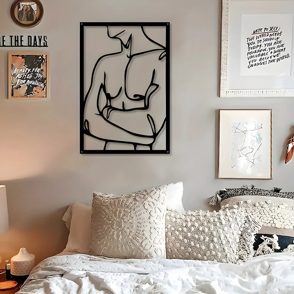 Modern Metal Wall Art for Home - Interior Design Your Home ulasan dan harga