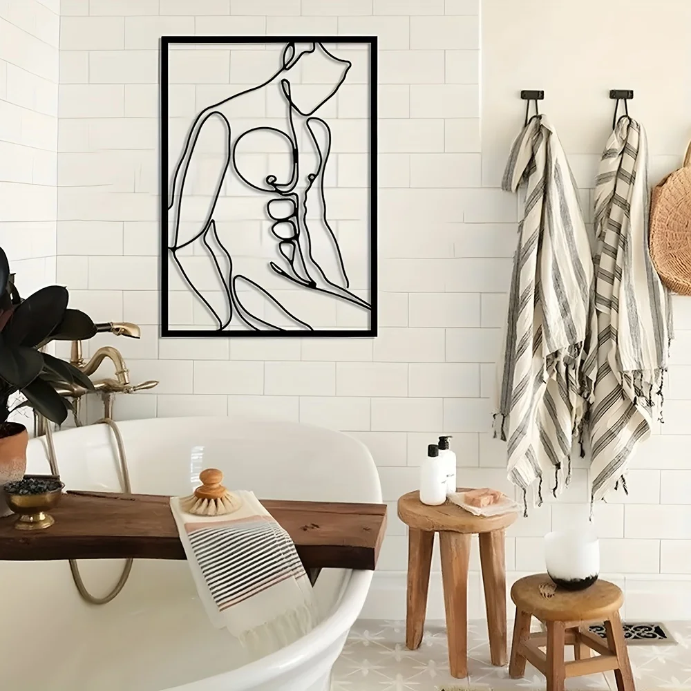 Modern Metal Wall Art for Home - Interior Design Your Home ulasan dan harga