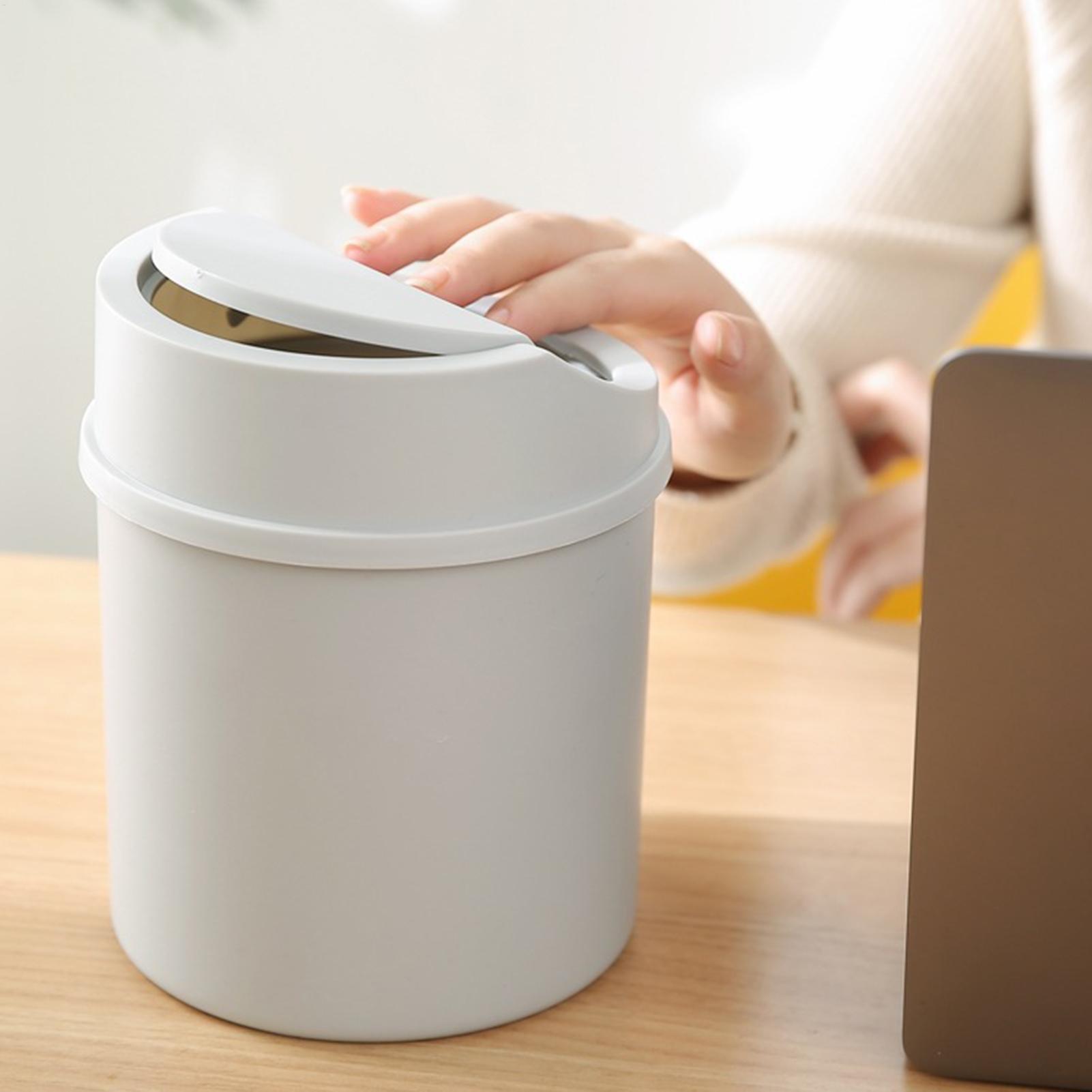 Mini Desk Trash Can Tabletop T - Interior Design Your Home ulasan dan harga