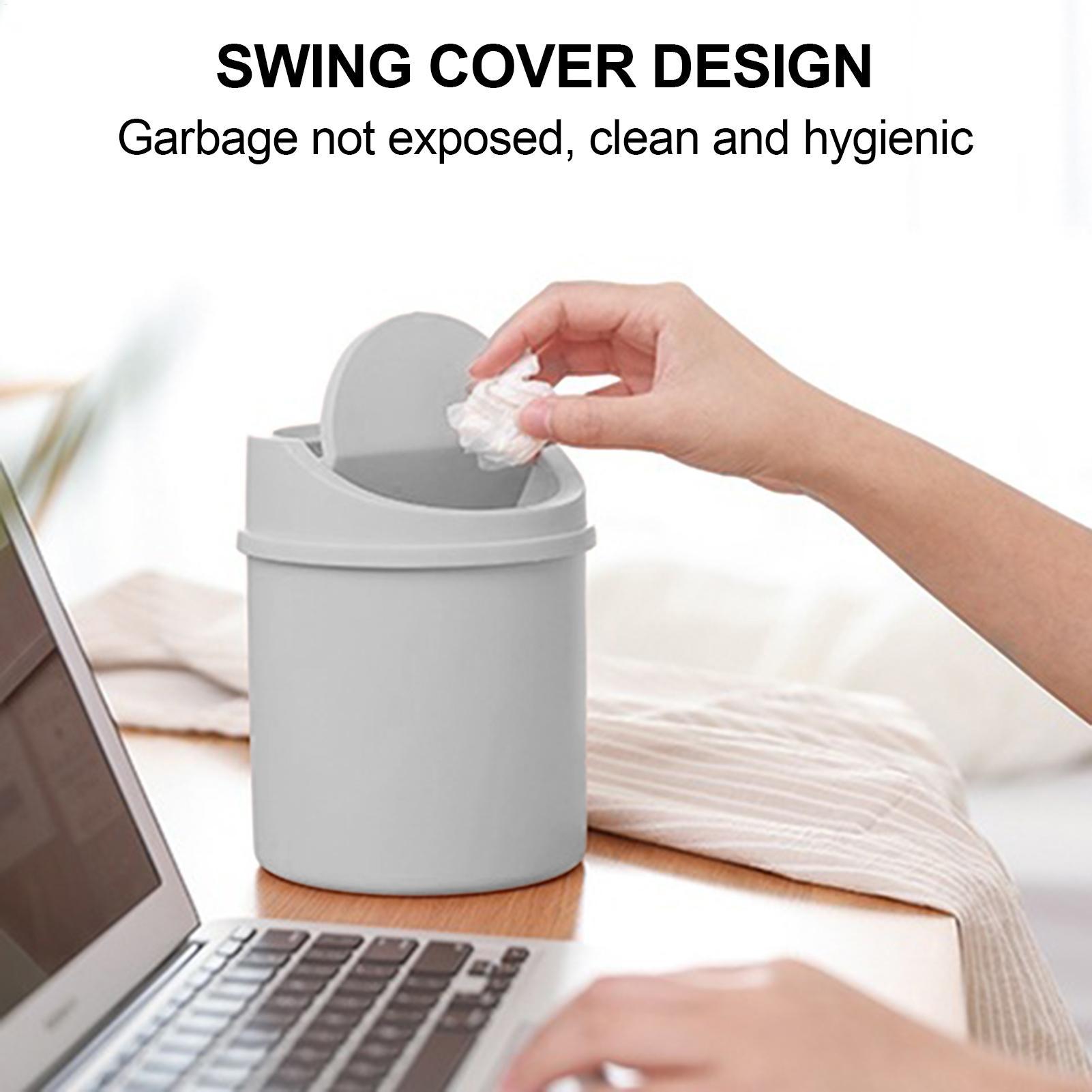 Mini Desk Trash Can Tabletop T - Interior Design Your Home ulasan dan harga