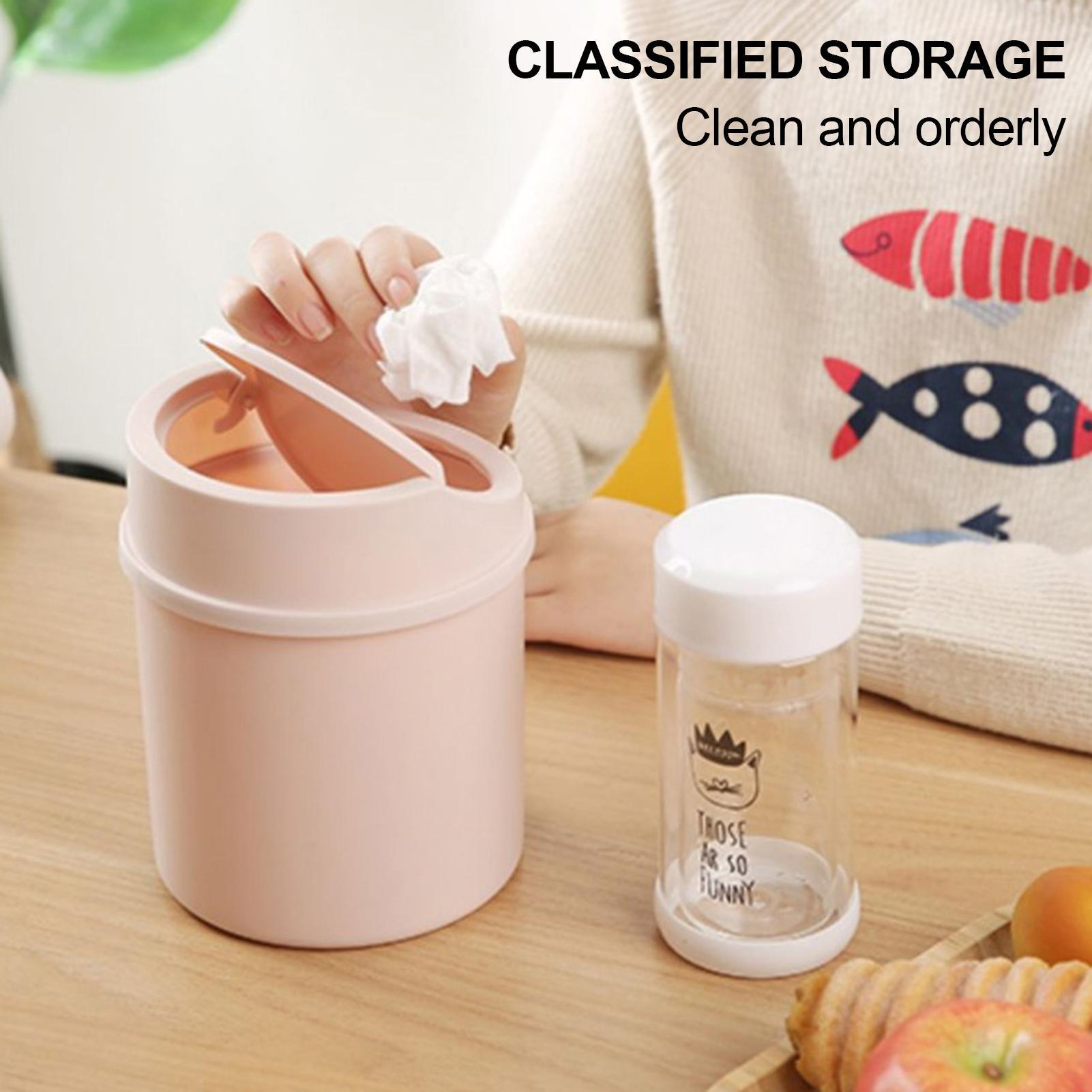 Mini Desktop Bin Small Trash C - Interior Design Your Home ulasan dan harga