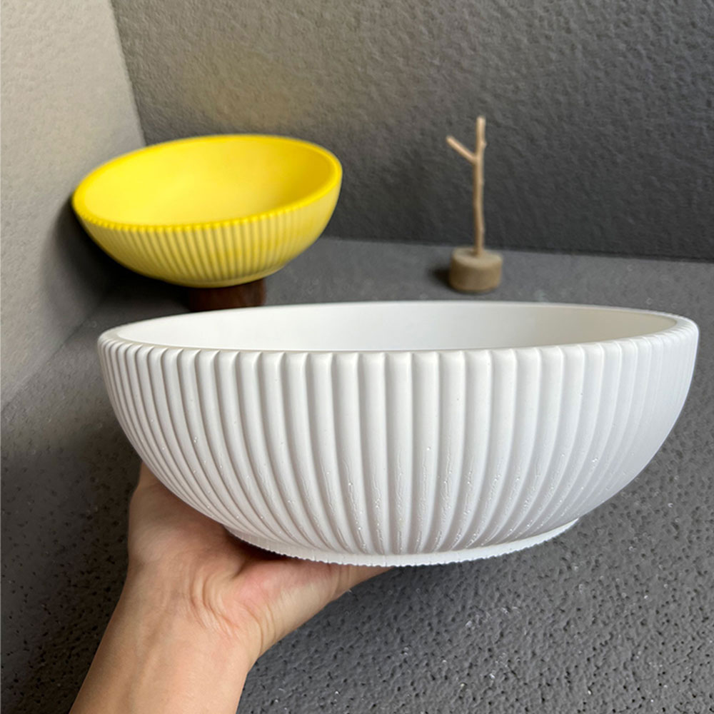 DIY Storage Bowl Gypsum Terraz - Terrazzo Pot Cement ulasan dan harga