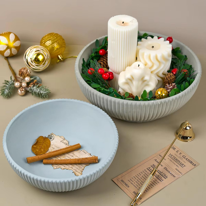 DIY Storage Bowl Gypsum Terraz - Terrazzo Pot Cement ulasan dan harga