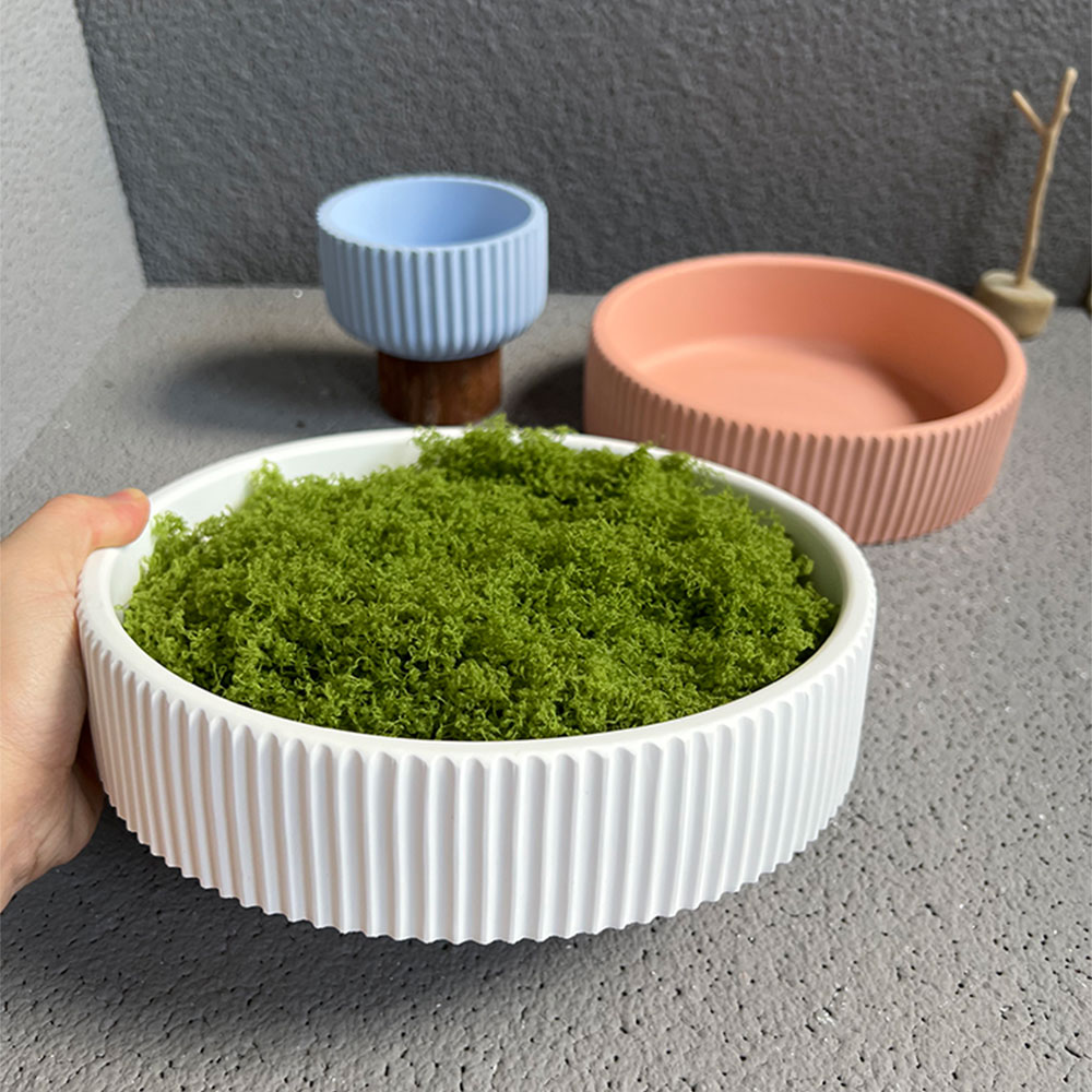 DIY Storage Bowl Gypsum Terraz - Terrazzo Pot Cement ulasan dan harga