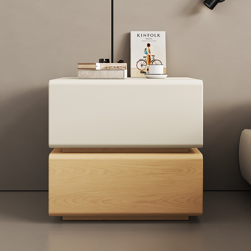 White Bedside Table Luxury Woo - Interior Design White And Wood ulasan dan harga