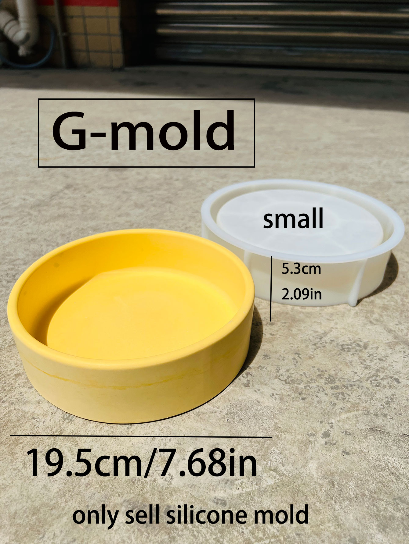 Outdoor Plant Pot Concrete Mol - Terrazzo Pot Cement ulasan dan harga