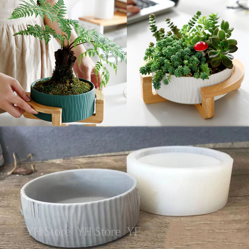 Versatile Silicone Mold for DI - Terrazzo Pot Cement ulasan dan harga