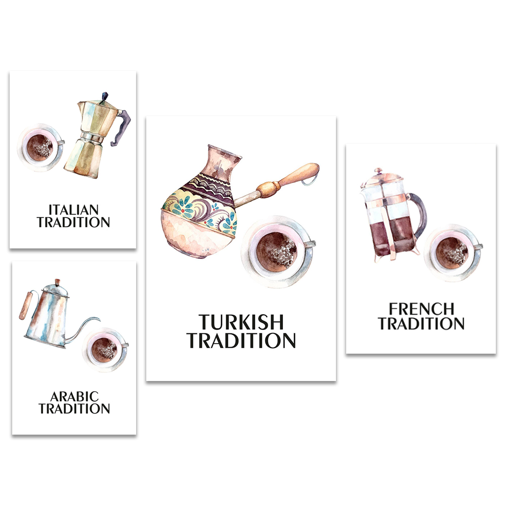 Coffee, Poster, Kitchen, Turki - Interior Design Kitchen Ideas ulasan dan harga