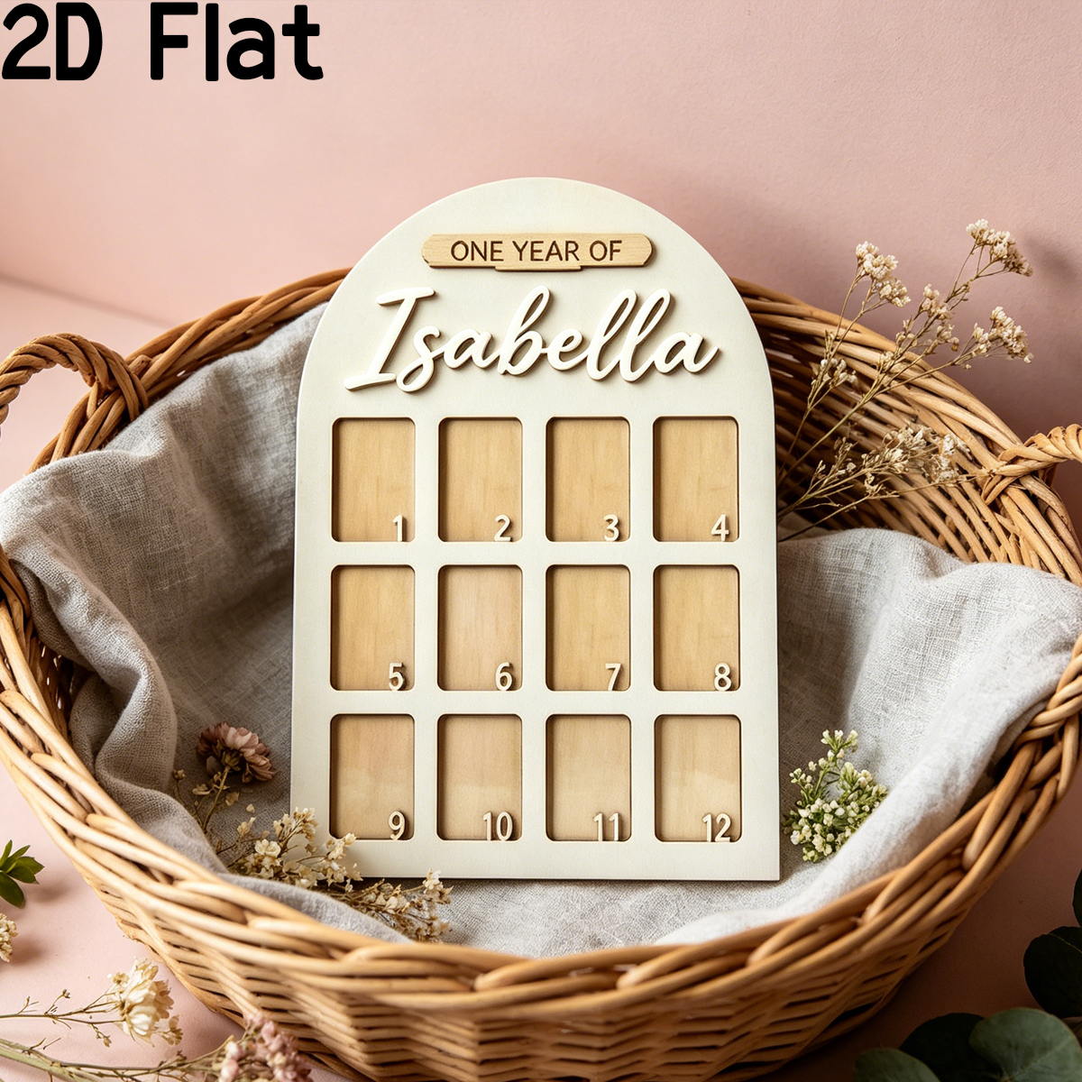 1Pc Custom Photo Record Board  - Interior Design Names ulasan dan harga