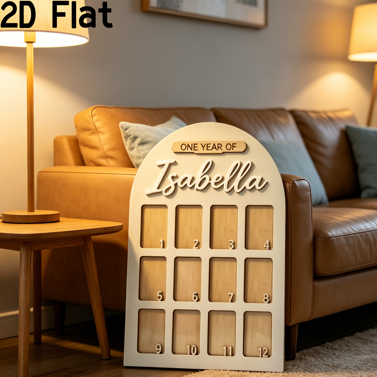 1Pc Custom Photo Record Board  - Interior Design Names ulasan dan harga